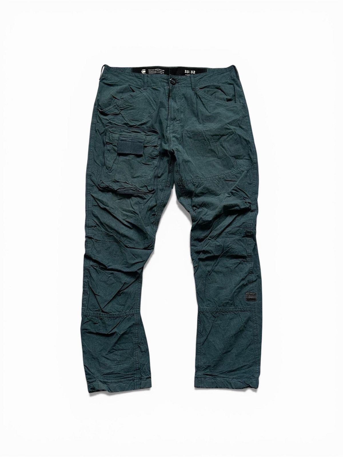 G-Star G Star Raw 3D Regular Tapered Cargo Y2K Pants Size US 33 - 1 Thumbnail