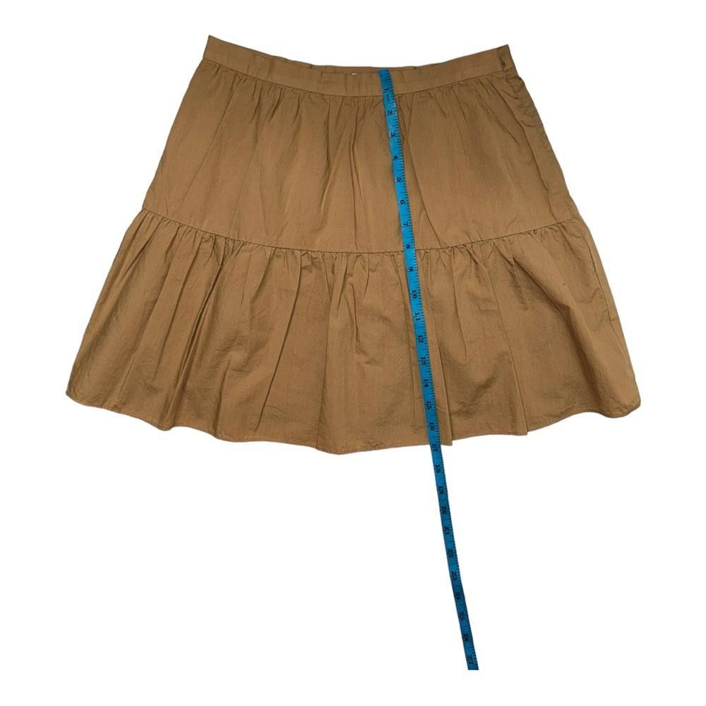 Madewell Madewell l Khaki Ruffle-Hem Skirt Size 2 Size 26" / US 2 / IT 38 - 4 Thumbnail