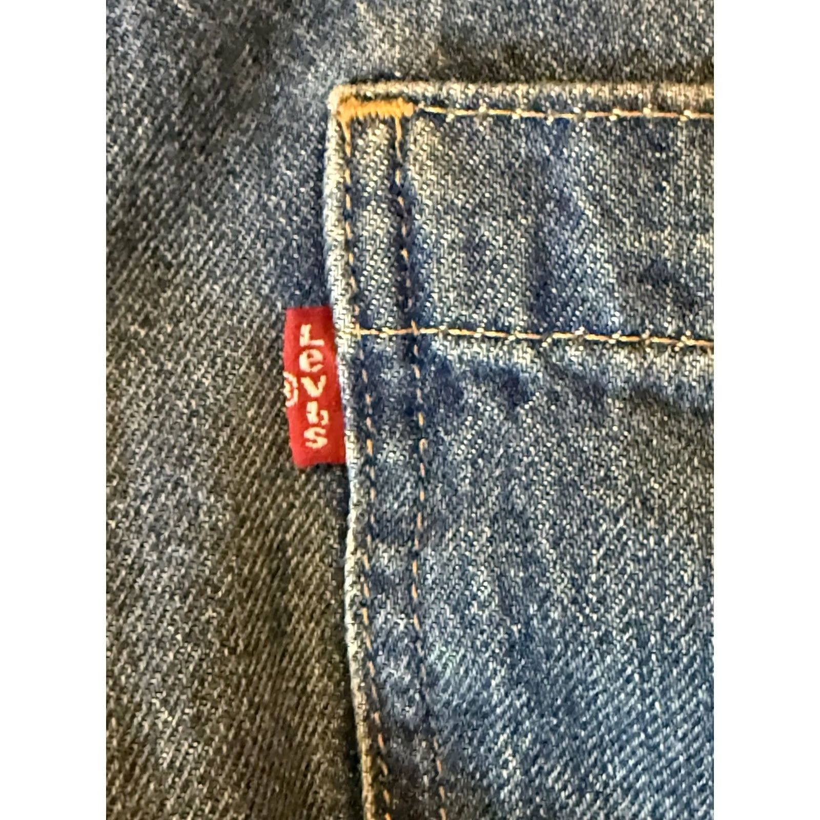 Levi's Levi’s Women’s Chopped Bib Overalls Denim One-Piece 90s Bohemian Casual XS Blue Size 26" / US 2 / IT 38 - 7 Thumbnail