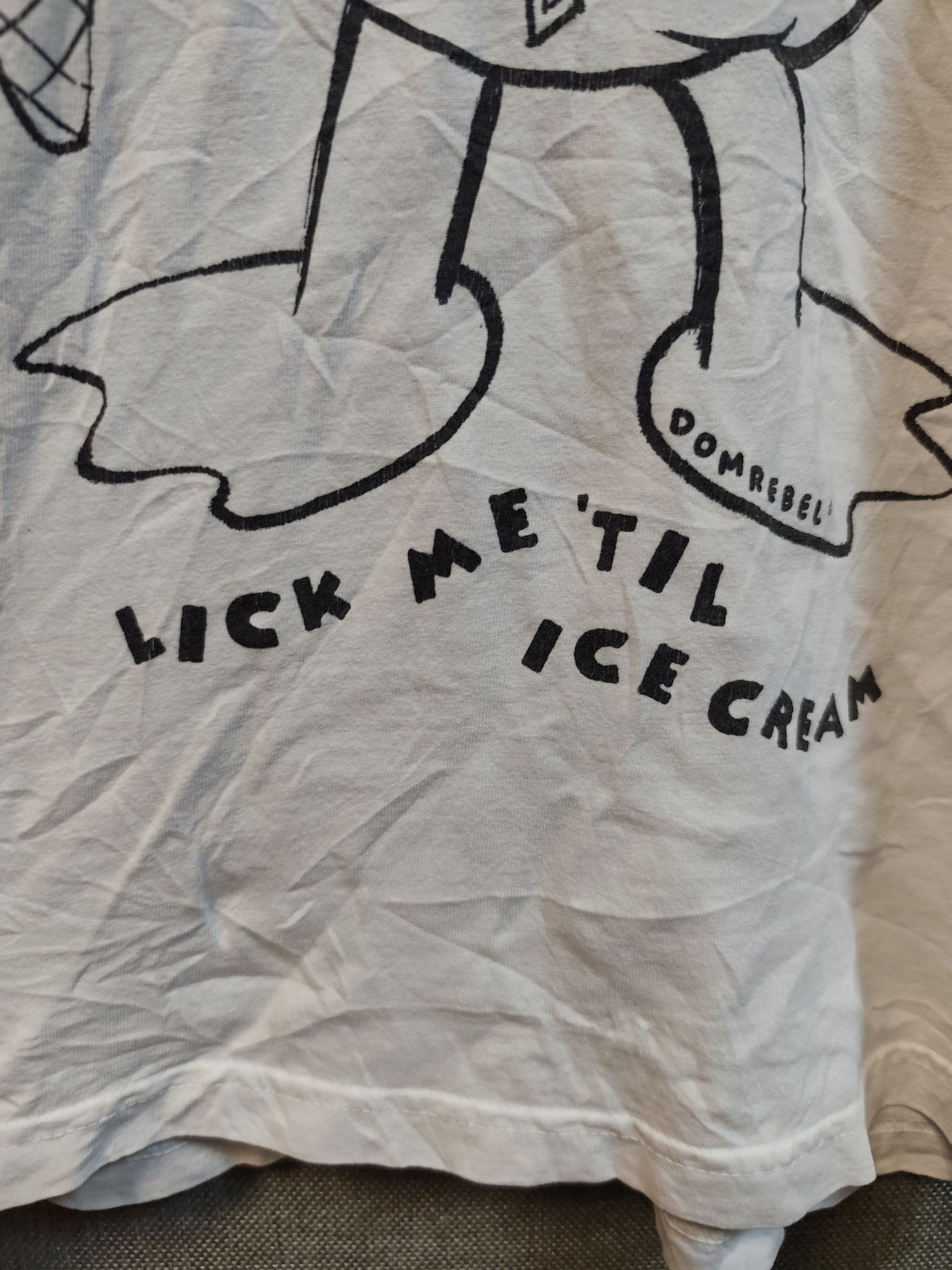 DOMREBEL Domrebel Lick Me Til Ice Cream Tee Size US L / EU 52-54 / 3 - 3 Thumbnail
