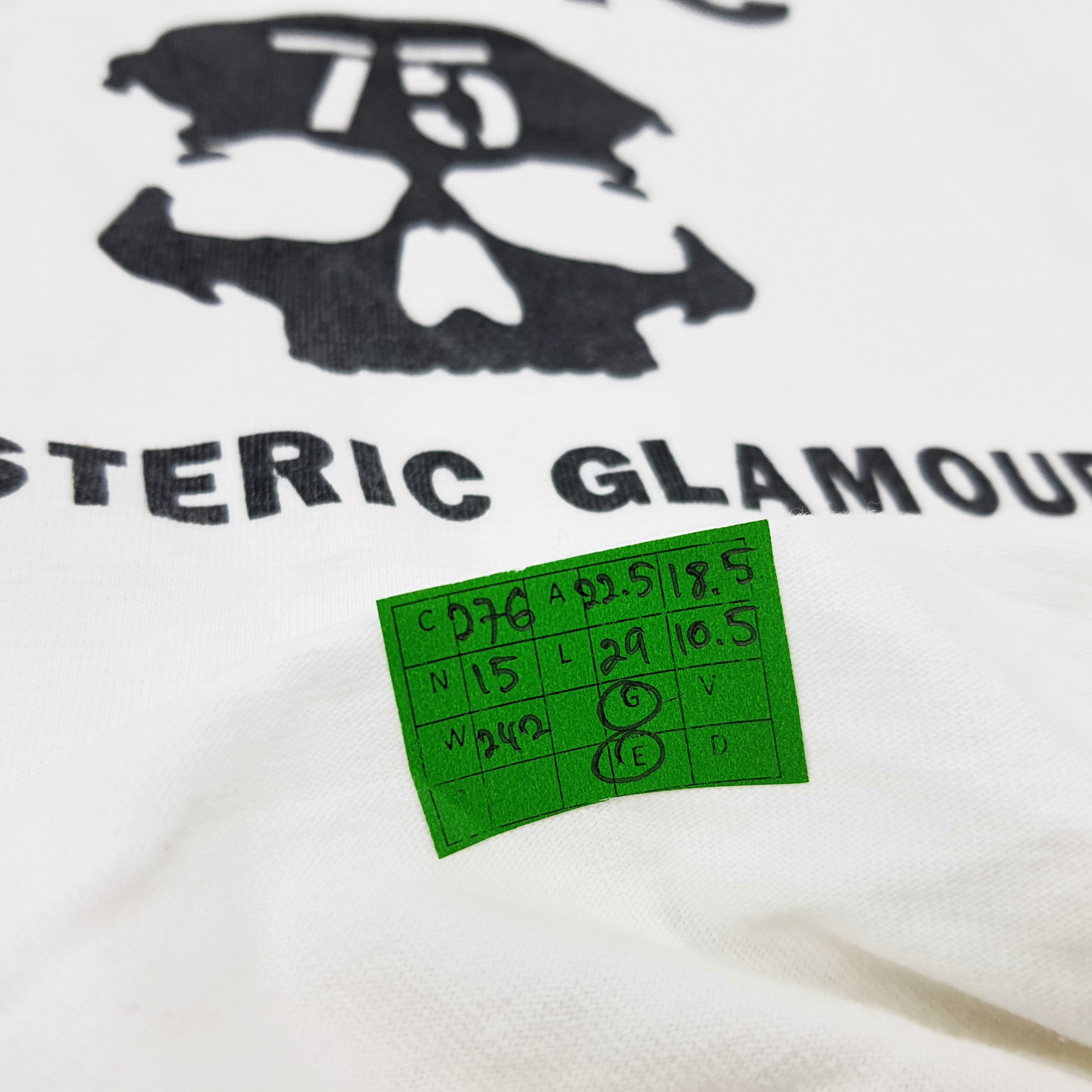 Hysteric Glamour Vintage Hysteric Glamour HGMC Japan Skull Tshirt C276N15 Size US L / EU 52-54 / 3 - 10 Thumbnail