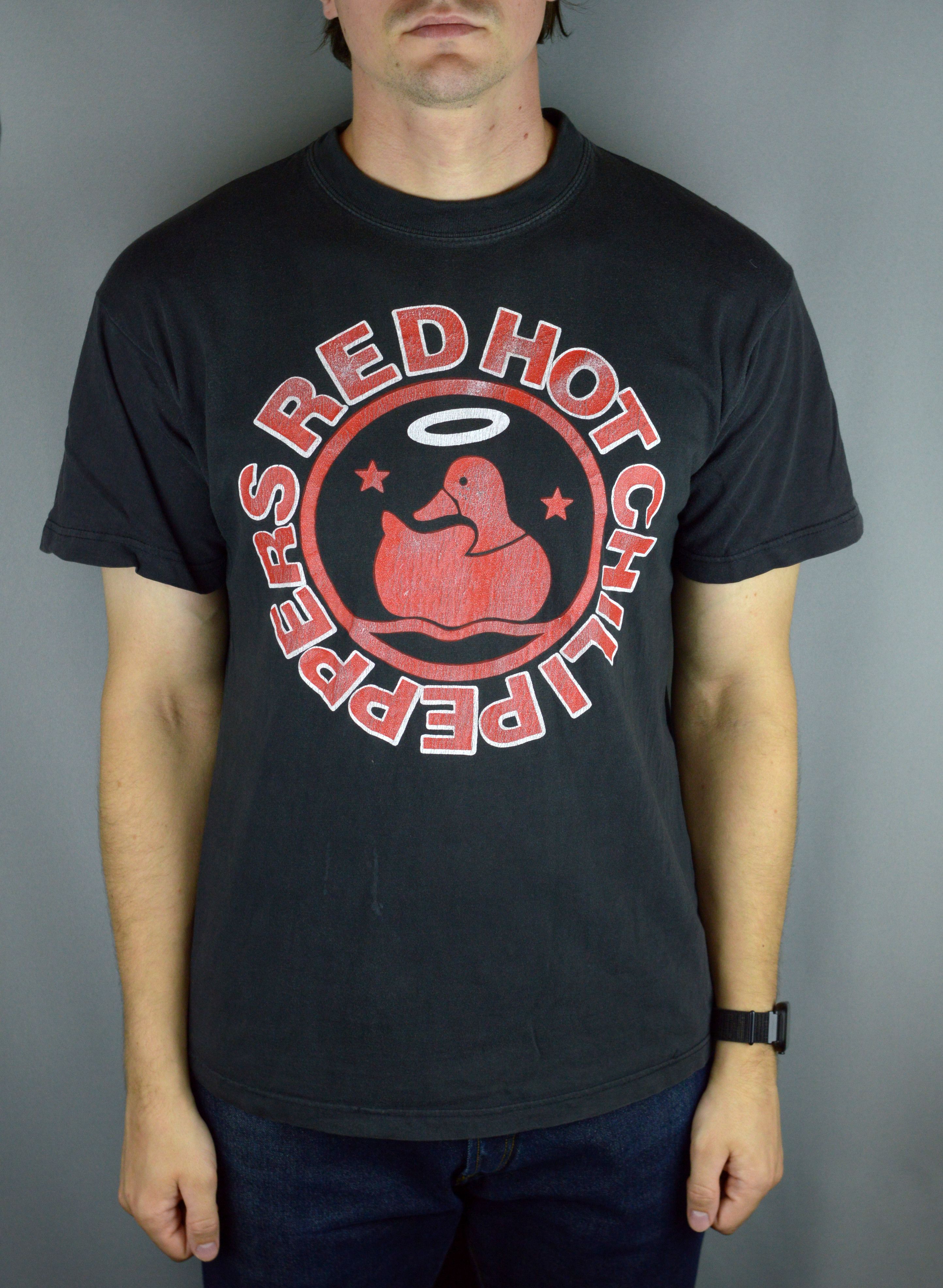 Vintage red Hot Chili Peppers Californication Duck t shirt