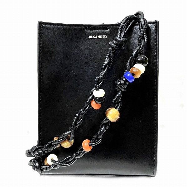 Jil Sander Jil Sander Jil Sander Tangle Small Beads Shoulder Bag Leather Shoulder Bag Size ONE SIZE - 1 Thumbnail