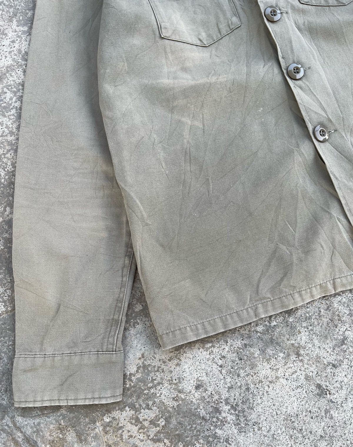 Vintage 🔥Vintage U.S.ARMY Military Shirt Jacket Size US S / EU 44-46 / 1 - 7 Thumbnail