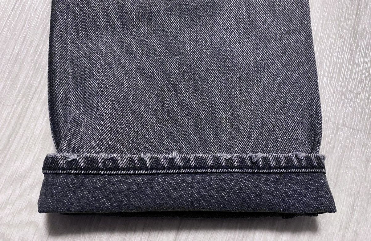 Balenciaga Unisex Balenciaga FW’17 Archetype Graphite Black Denim Jeans Size US 28 / EU 44 - 24 Thumbnail