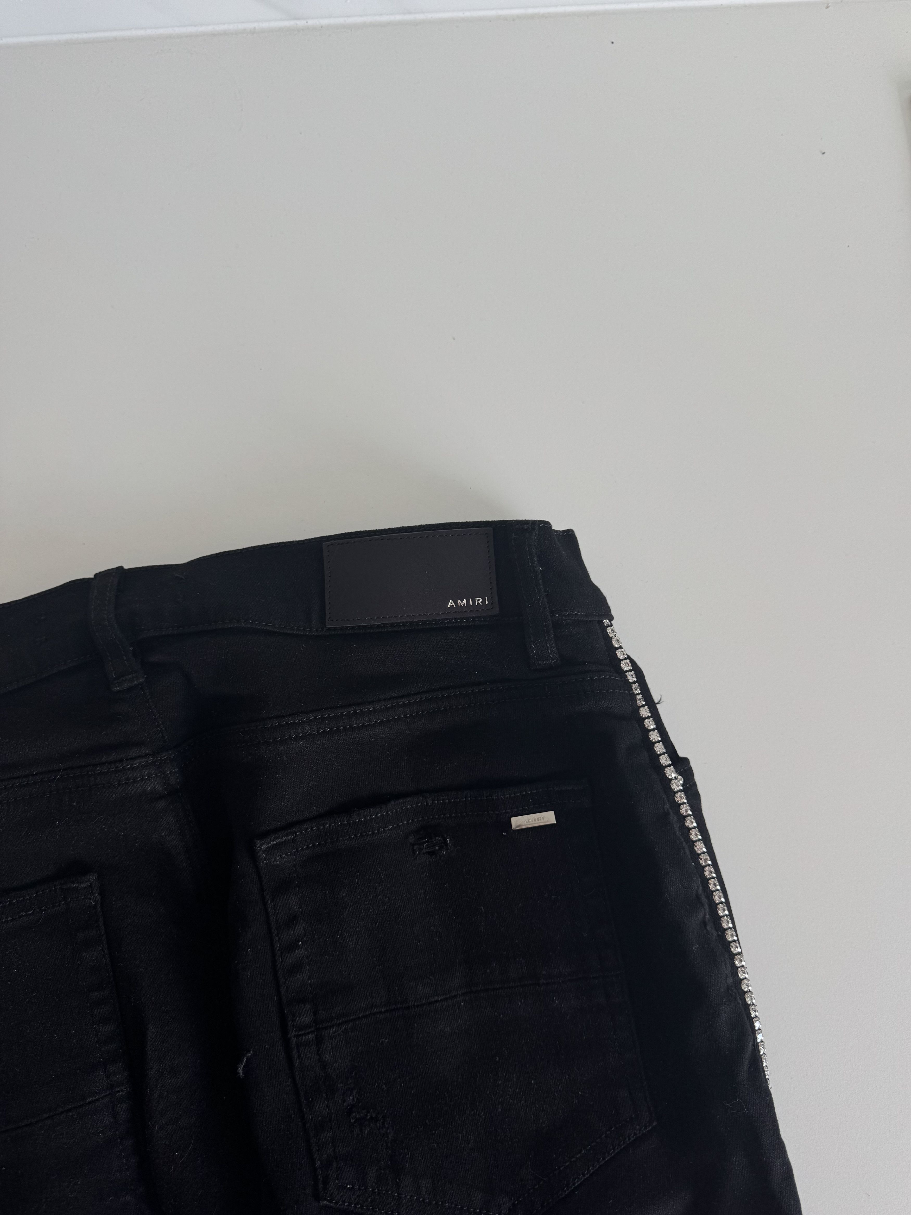 Amiri AMIRI CRYSTAL TRACK | SIZE 31 Size US 31 - 9 Thumbnail