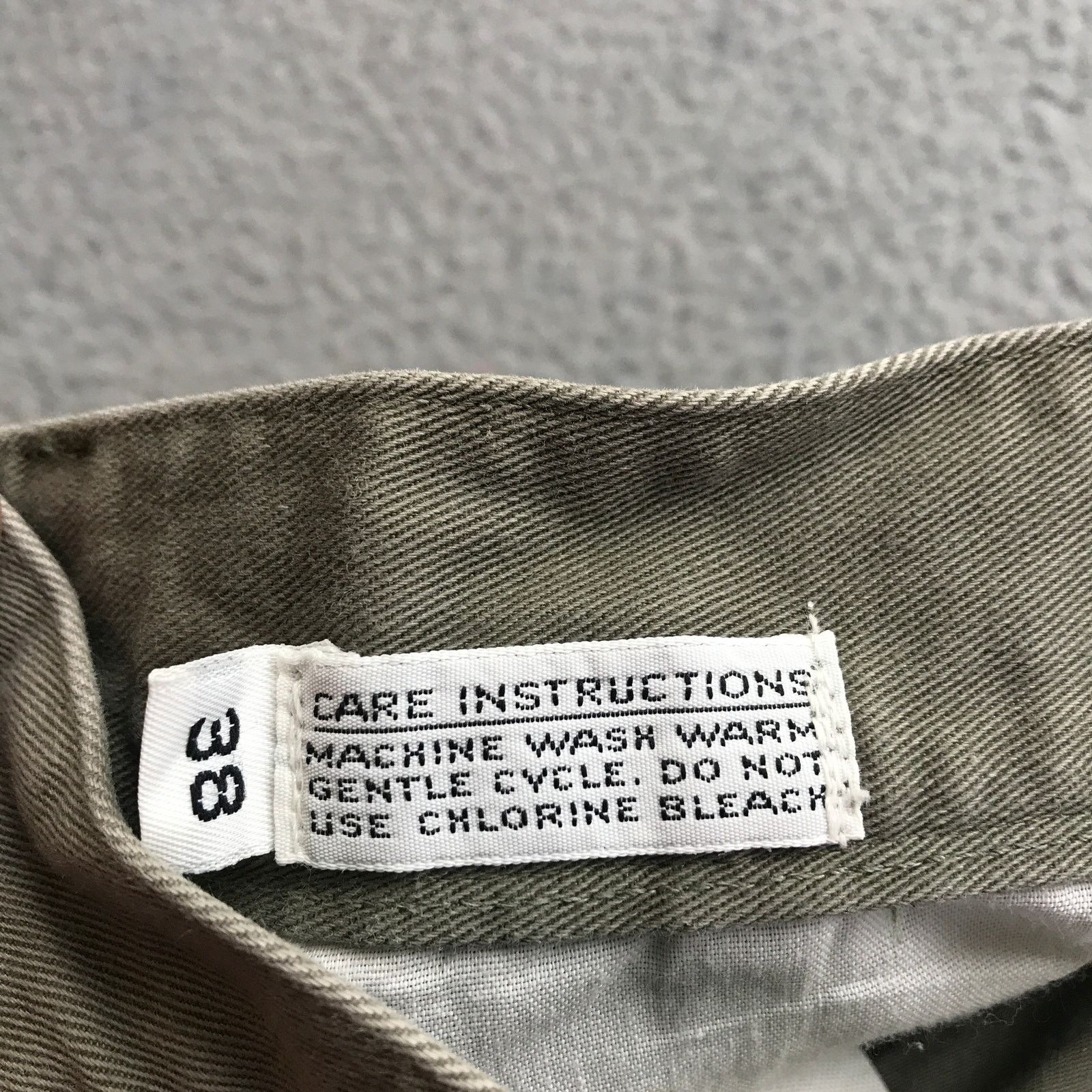 Brooks Brothers Vintage 90s Brooks Brothers Chino Pants Mens 38x26 Dress Size US 38 / EU 54 - 3 Thumbnail