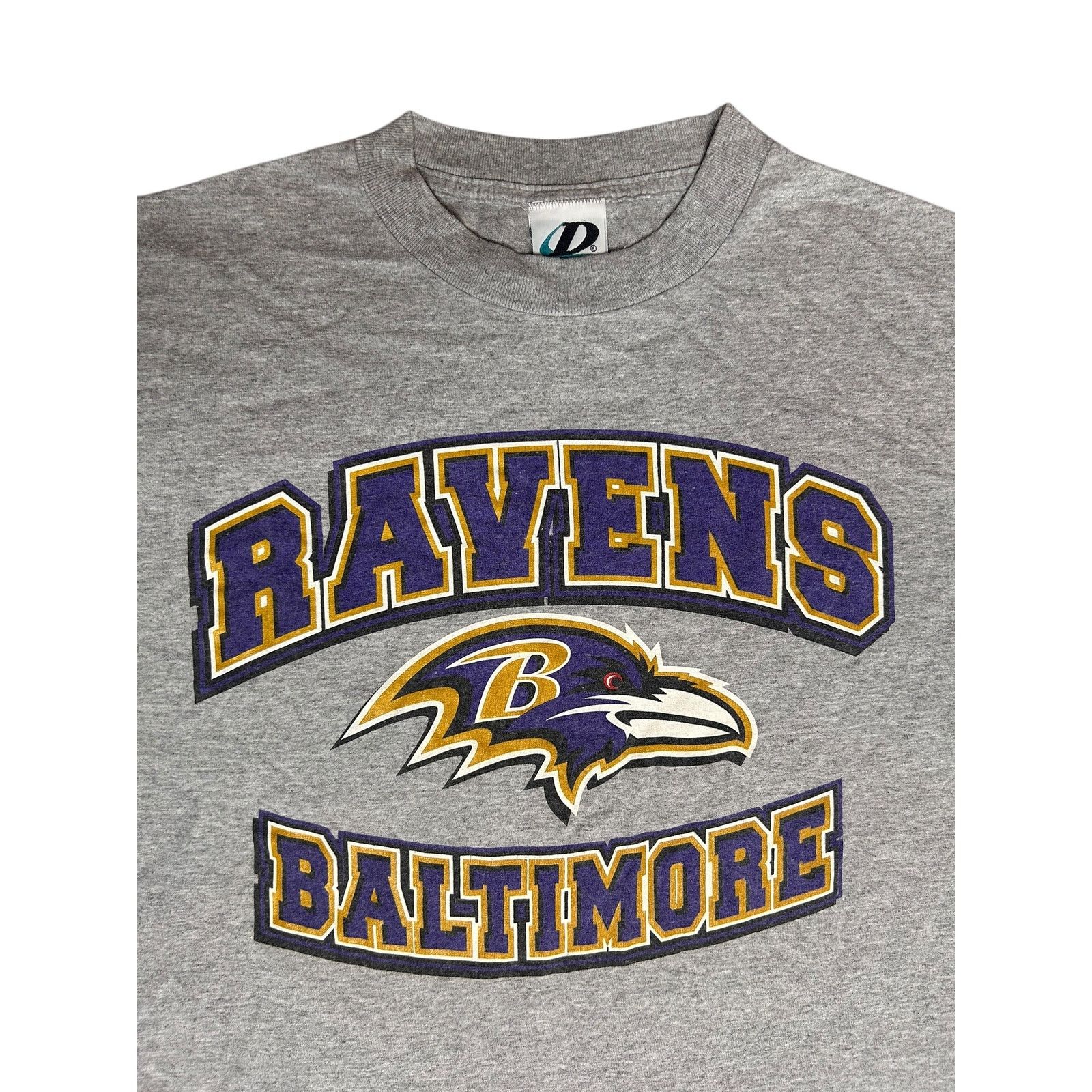 NFL × Vintage Vintage Baltimore Ravens NFL Logo T-Shirt Size US L / EU 52-54 / 3 - 3 Thumbnail