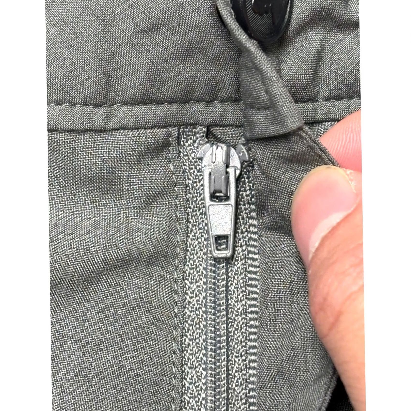Fox Racing FOX Racing Mens Hybrid Walk Shorts Casual Chino 31x12 Grey Polyester Quick Dry Pockets Logo Button 2020s Mens Size US 31 - 3 Thumbnail