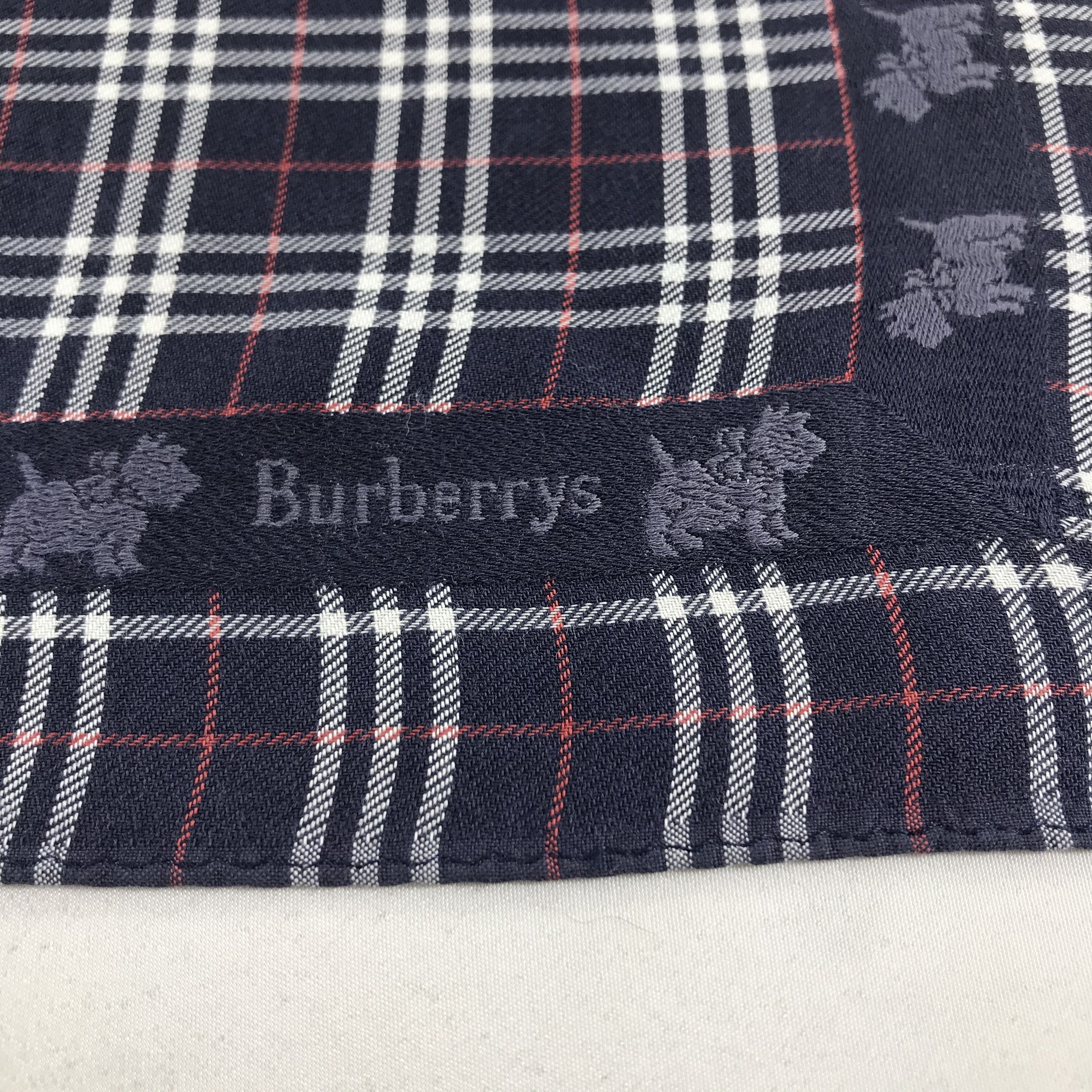 Burberry Burberrys Handkerchief Neckerchief Bandana H54 Size ONE SIZE - 4 Thumbnail