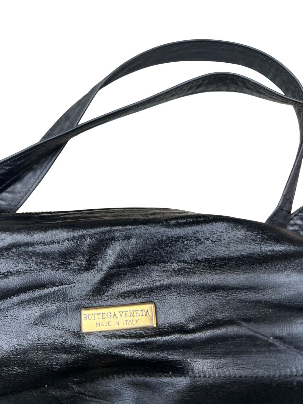 Bottega Veneta Vintage 70s 80s Bottega Venetta Hybrid Leather Bag Size ONE SIZE - 17 Thumbnail