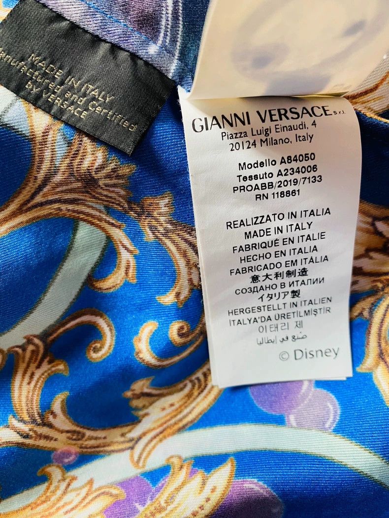 Versace Versace Mulberry silk shirt Size US XL / EU 56 / 4 - 7 Thumbnail