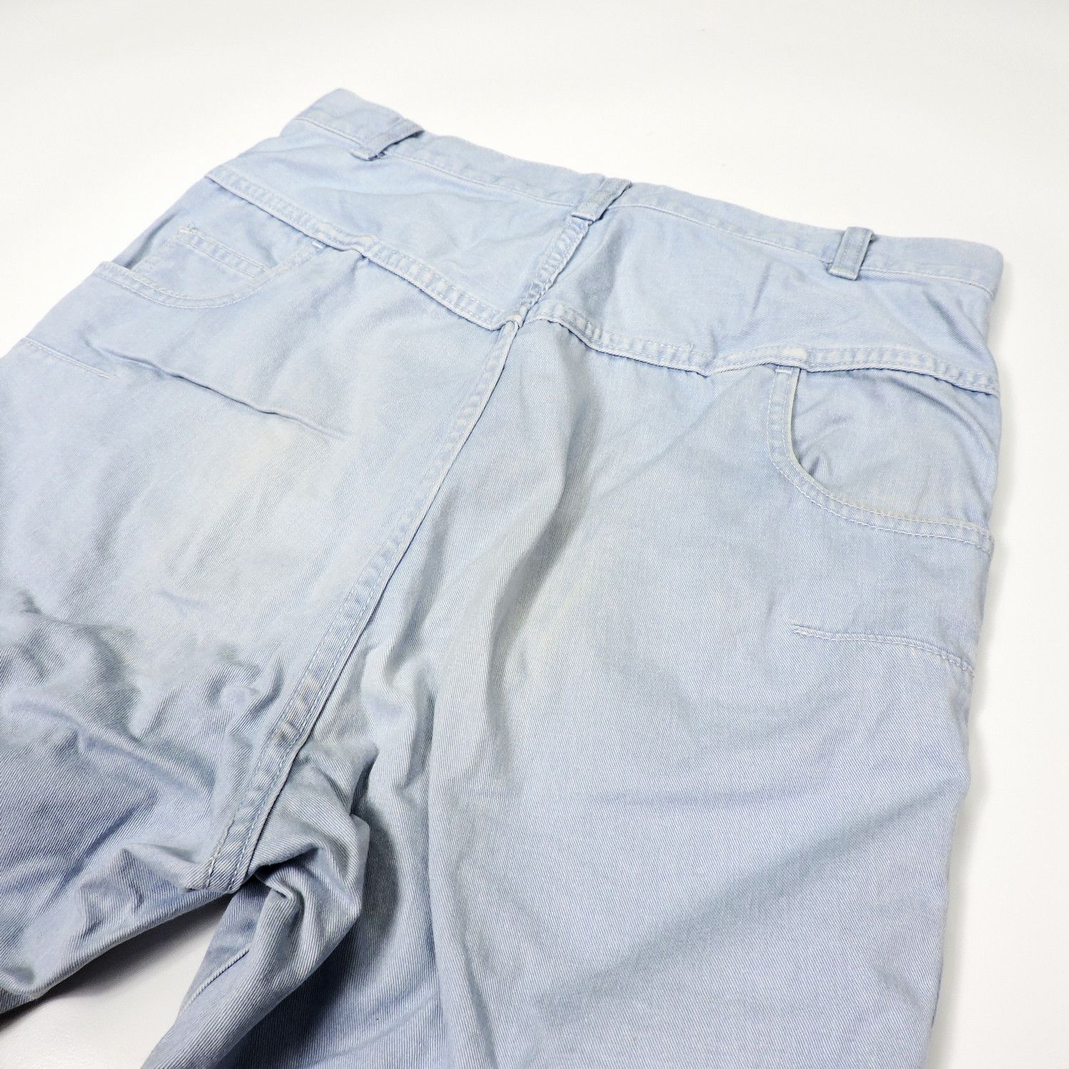 Issey Miyake MERCIBEAUCOUP BY ISSEY MIYAKE DENIM LONG PANTS Size US 31 - 12 Thumbnail