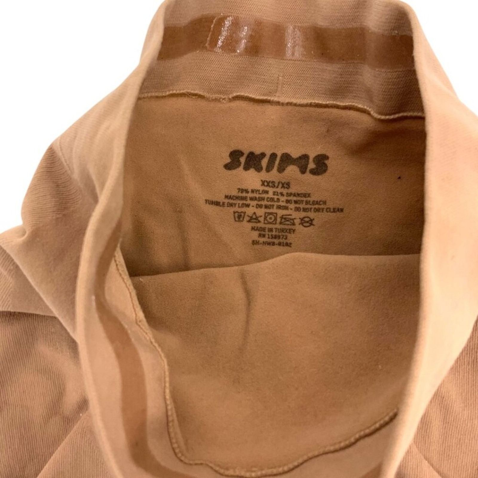 SKIMS SKIMS High Waist Shaping Brief Beige Sz XXS/XS NWOT $38 MSRP Size ONE SIZE - 3 Thumbnail