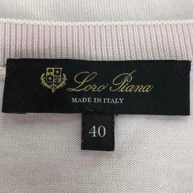 Loro Piana LORO PIANA Pink short-sleeved top Size XS / US 0-2 / IT 36-38 - 5 Thumbnail