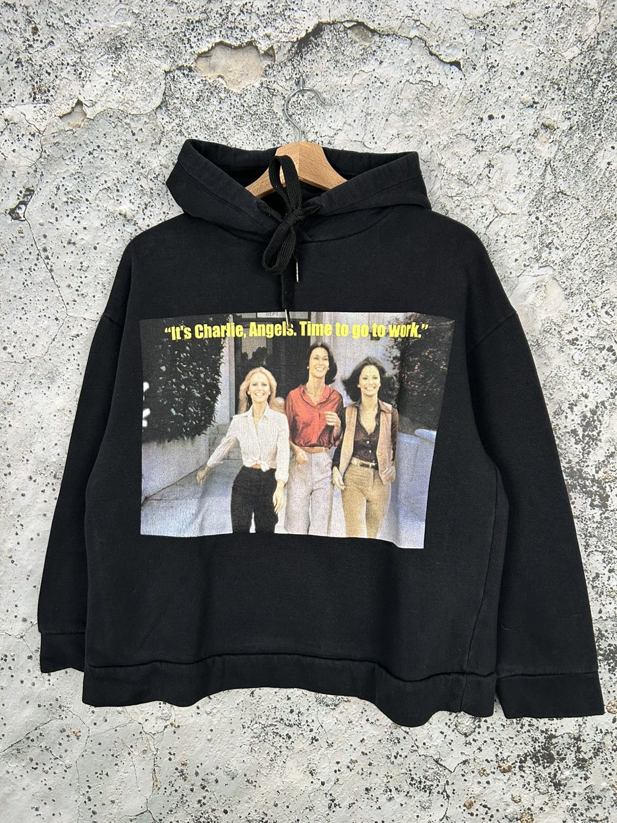 Zara Charlie Angels Zara Hoodie Streetwear Baggy Boxy fit Size US S / EU 44-46 / 1 - 1 Thumbnail