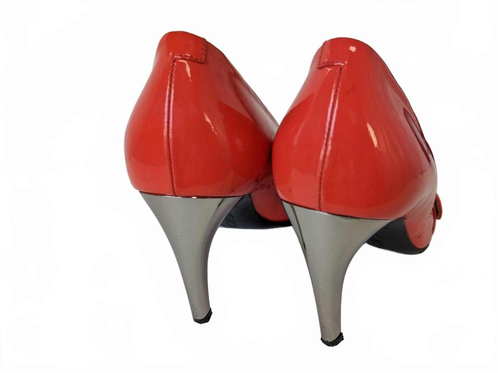 Other Roger Vivier Pumps Women Italy Coral Patent Leather US 7-7.5 Size US 7.5 / IT 37.5 - 10 Thumbnail