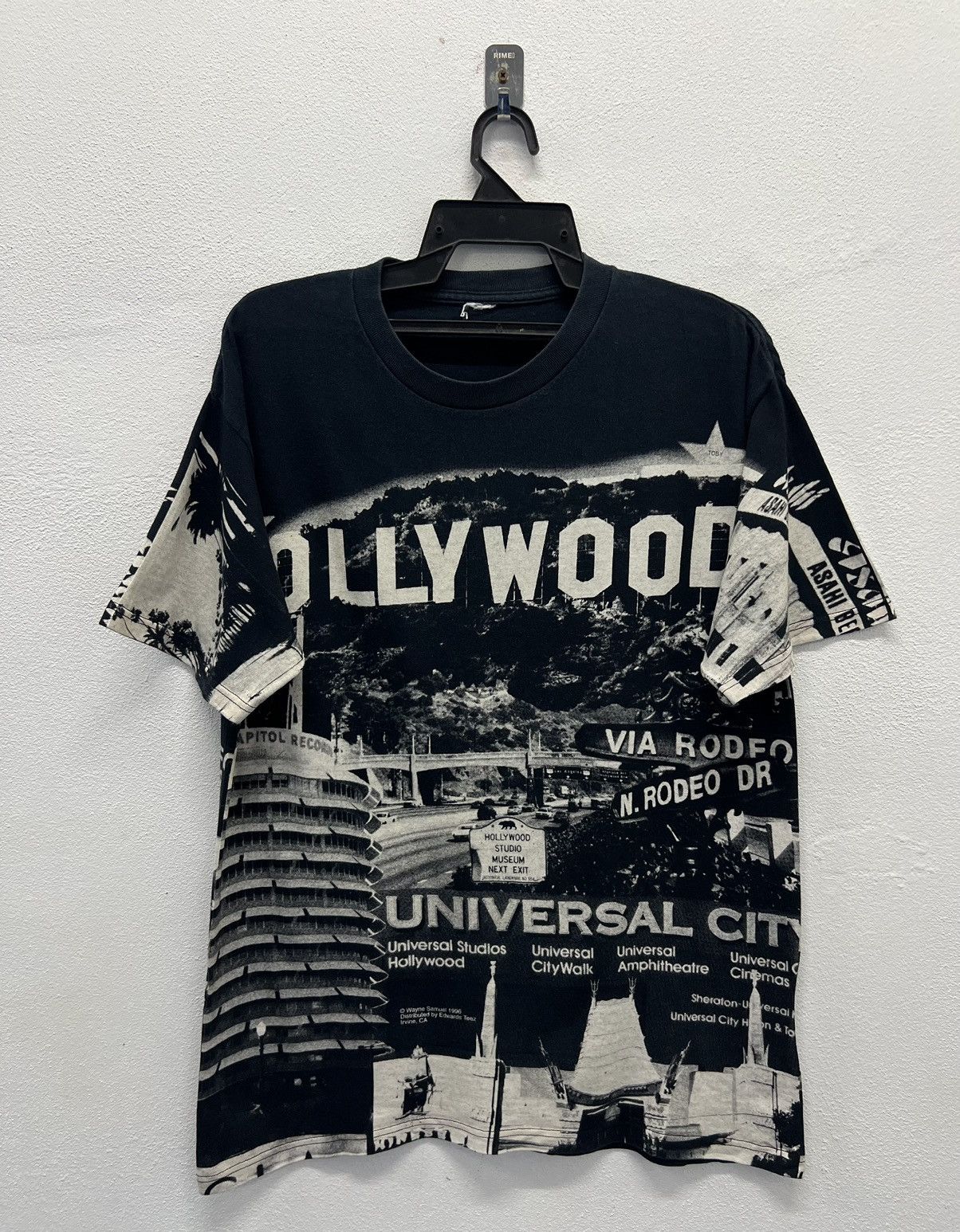 Vintage Vintage Full print Hollywood Single Stitch Copyright 1996 Size US M / EU 48-50 / 2 - 1 Thumbnail