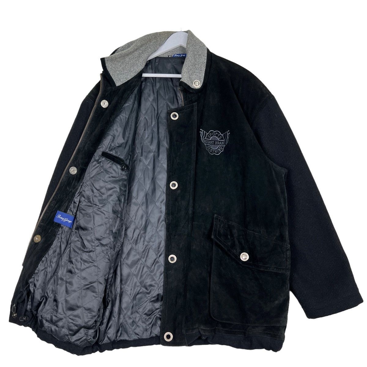 Japanese Brand 🔥 ROTARY GROUP SUEDE LEATHER JACKET Size US M / EU 48-50 / 2 - 9 Thumbnail