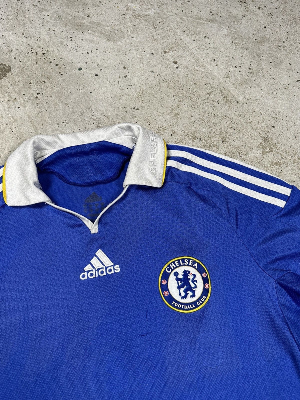 Adidas × Vintage Adidas x Chelsea Home 2008/2009 Joe Cole Jersey Size US M / EU 48-50 / 2 - 9 Thumbnail
