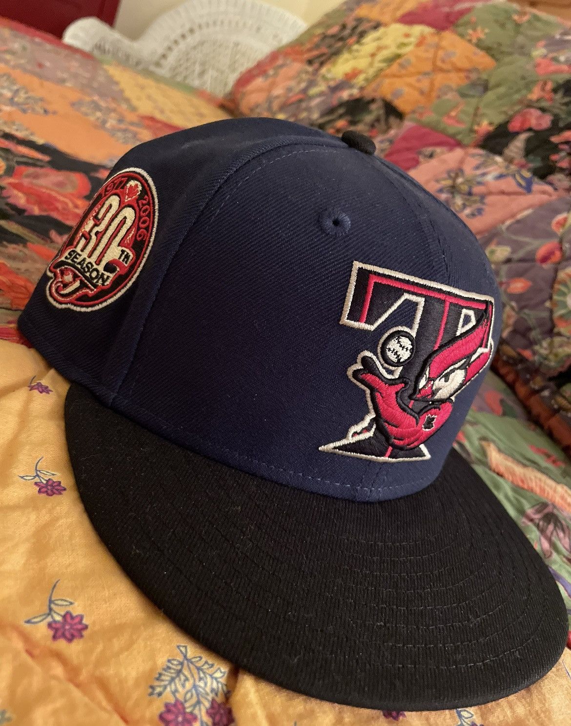 New Era Blue/Black/Red Toronto Blue Jays New Era Fitted Size 7 Size ONE SIZE - 1 Thumbnail