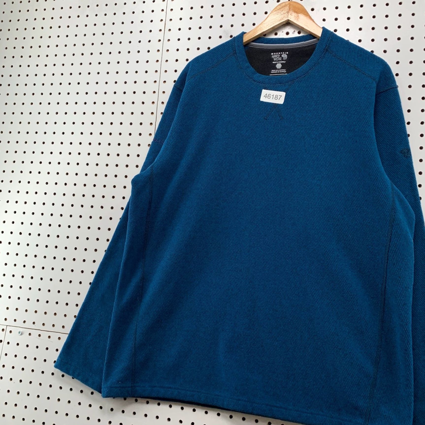 Mountain Hardwear Mountain Hardwear Sweater Mens Large Blue Fleece Lined Outdoor Hiking Casual Size US L / EU 52-54 / 3 - 3 Thumbnail