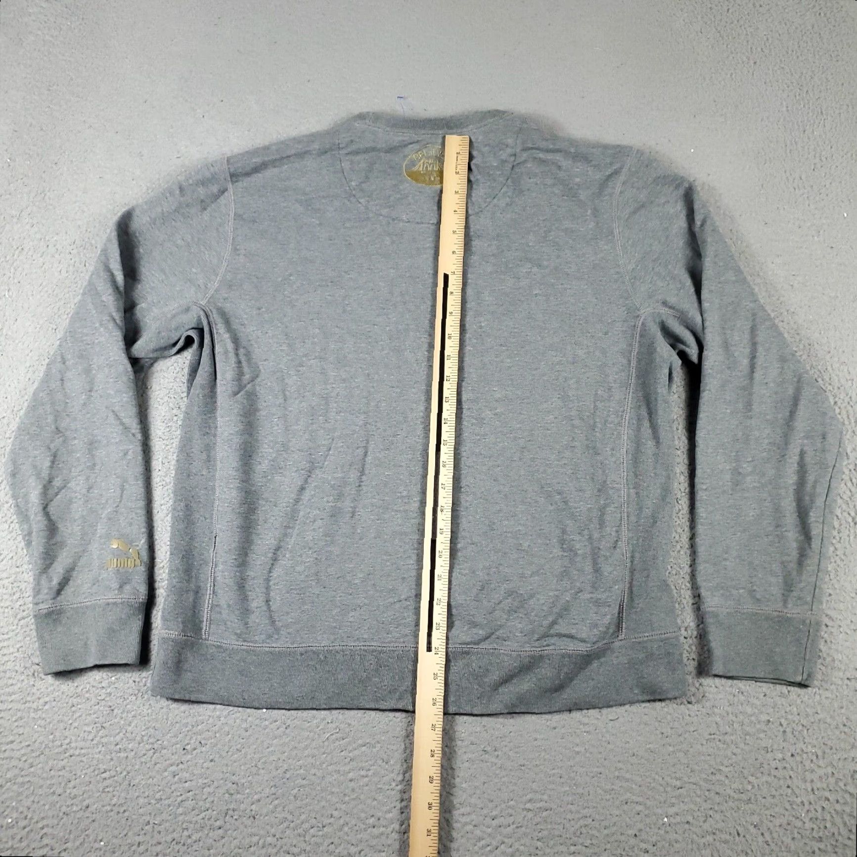 Puma Puma Mens Large Gray Logo Casual Pullover Sweatshirt Size US L / EU 52-54 / 3 - 7 Thumbnail
