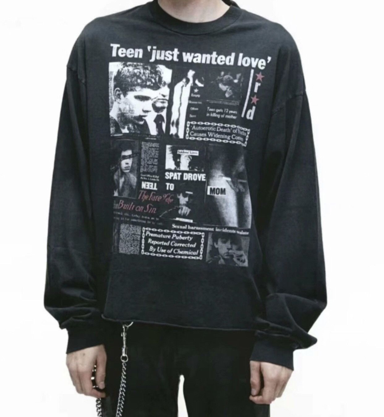 Enfants Riches Deprimes Enfants Riches Deporimes24fw "just wanted long sleeved shirt Size US S / EU 44-46 / 1 - 3 Thumbnail