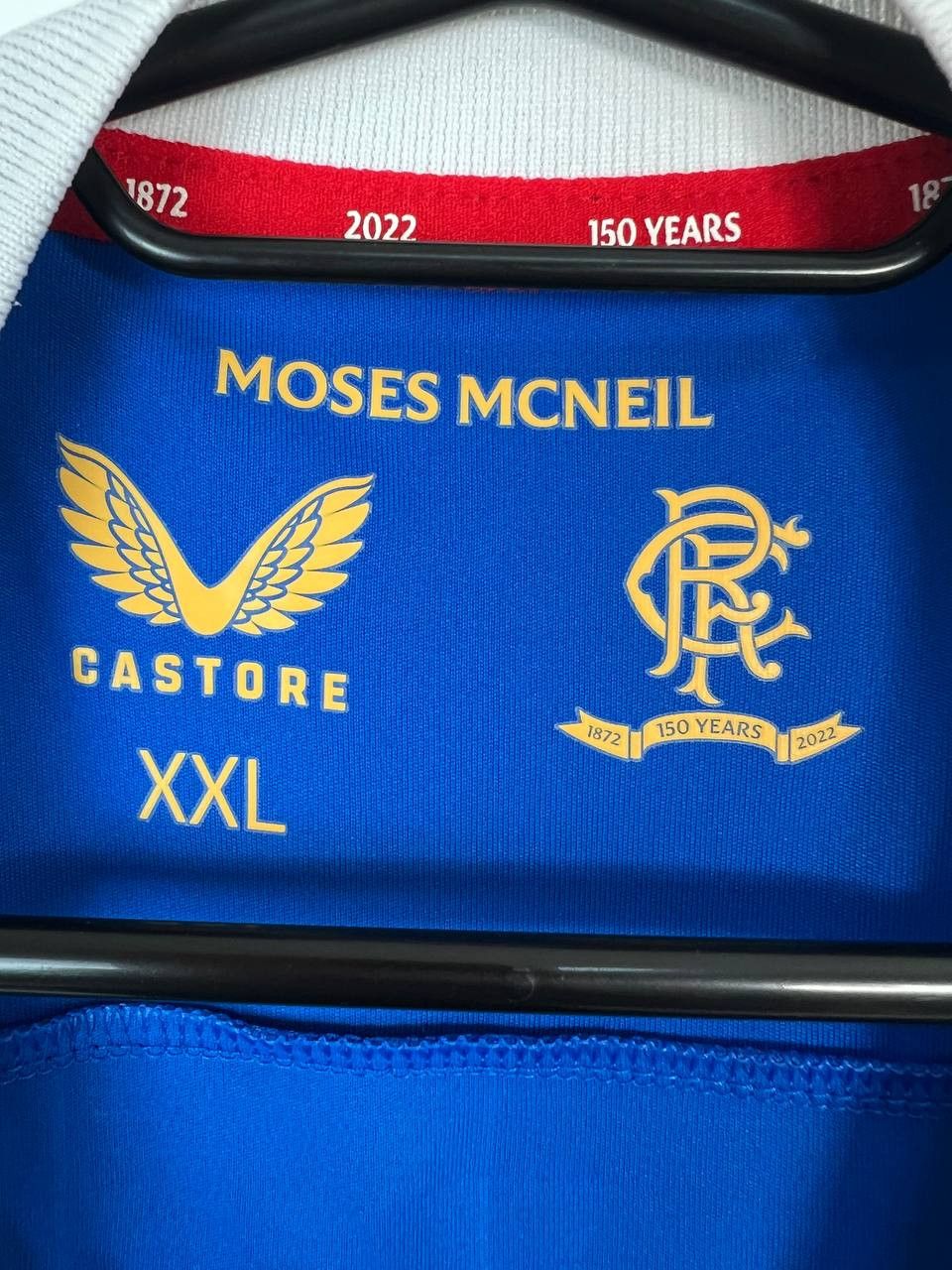 Castore GLASGOW RANGERS HOME 2021 2022 FOOTBALL SHIRT CASTORE Sz XXL Size US XXL / EU 58 / 5 - 3 Thumbnail