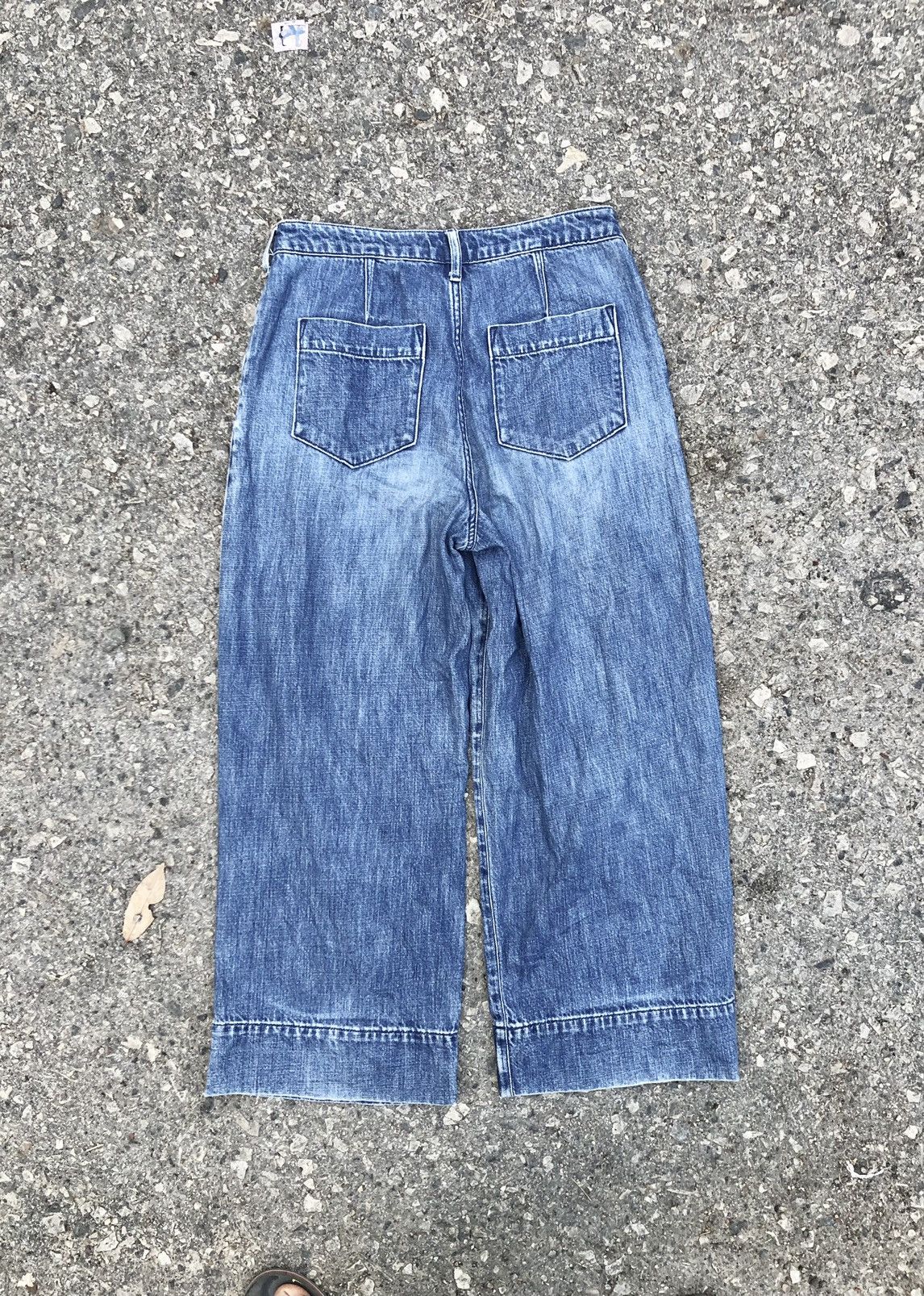 Japanese Brand SUPER BAGGY⚡️⚡️COEN JAPAN DISTRESSED JEANS Size US 28 / EU 44 - 2 Thumbnail