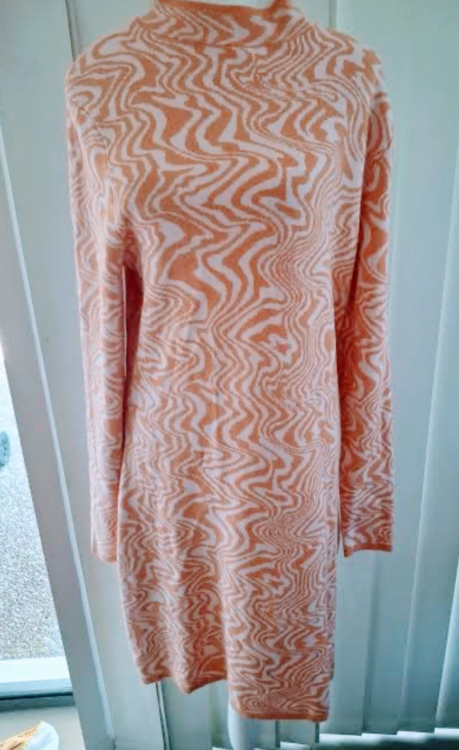 Other Knit Sweater-style Pullover Shift Dress Funtasia Funky Retro Size XS / US 0-2 / IT 36-38 - 2 Thumbnail