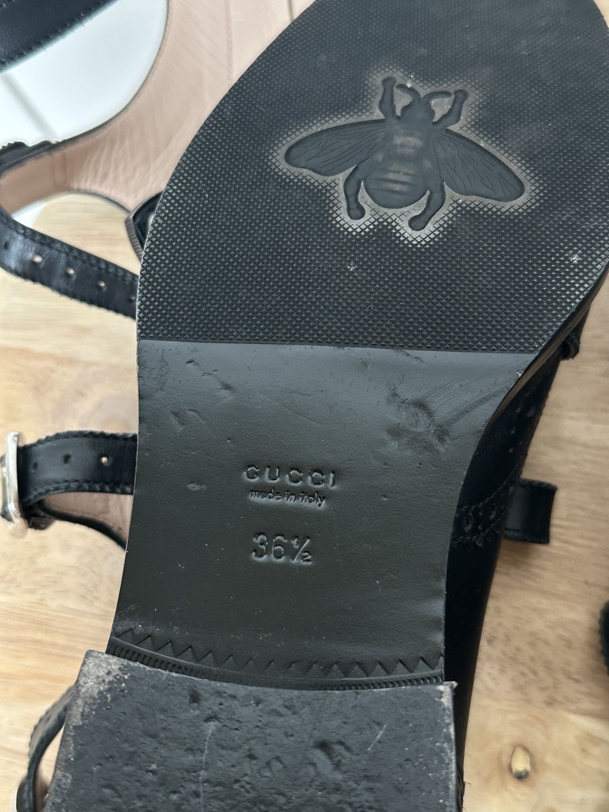 Gucci Gucci Queercore Leather Knee High Boots Shoes With Box Size US 6.5 / IT 36.5 - 15 Thumbnail