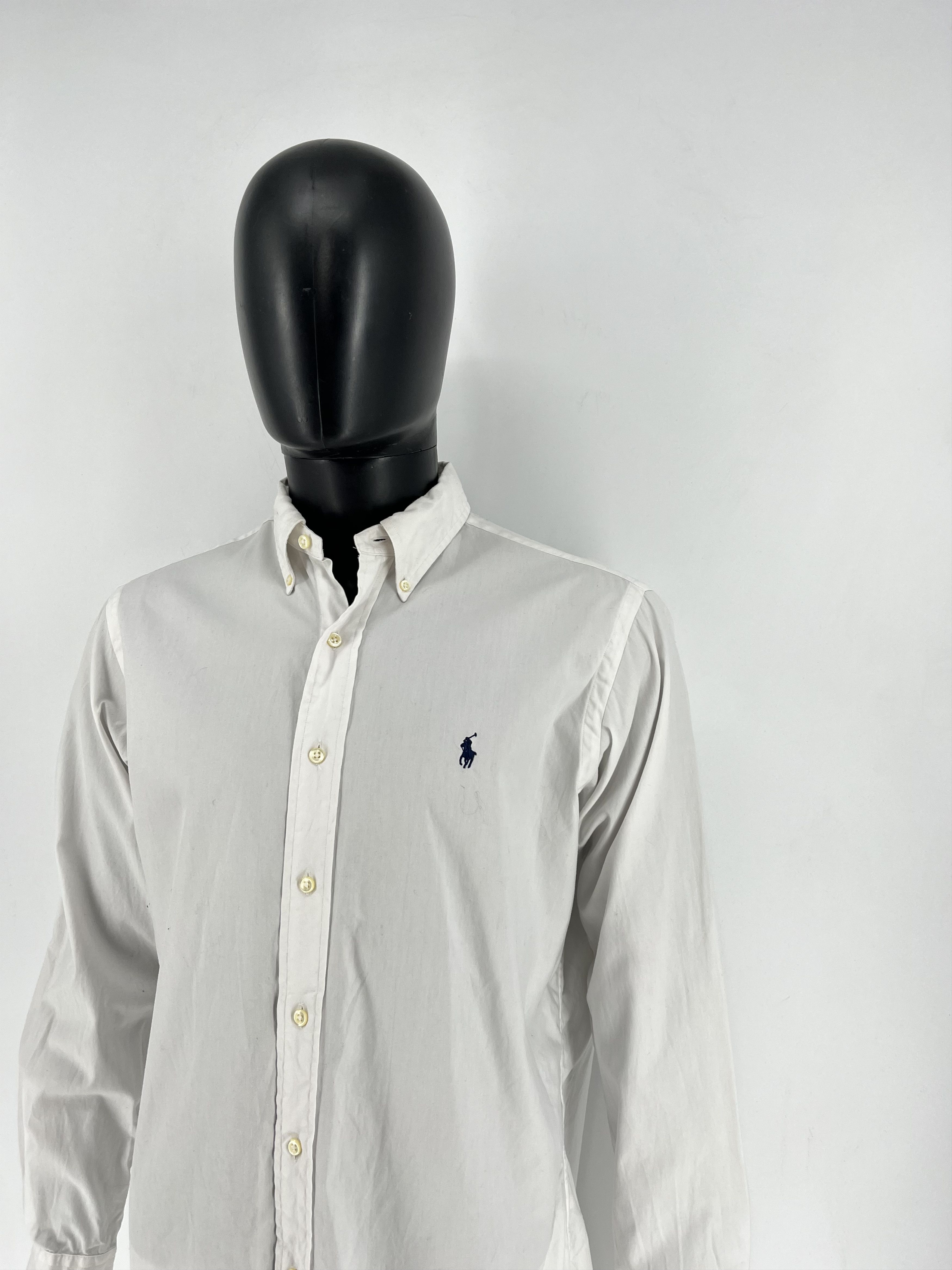 Polo Ralph Lauren × Ralph Lauren × Vintage Vintage White Shirt Polo Ralph Lauren Size XL Rare Size US XL / EU 56 / 4 - 4 Thumbnail