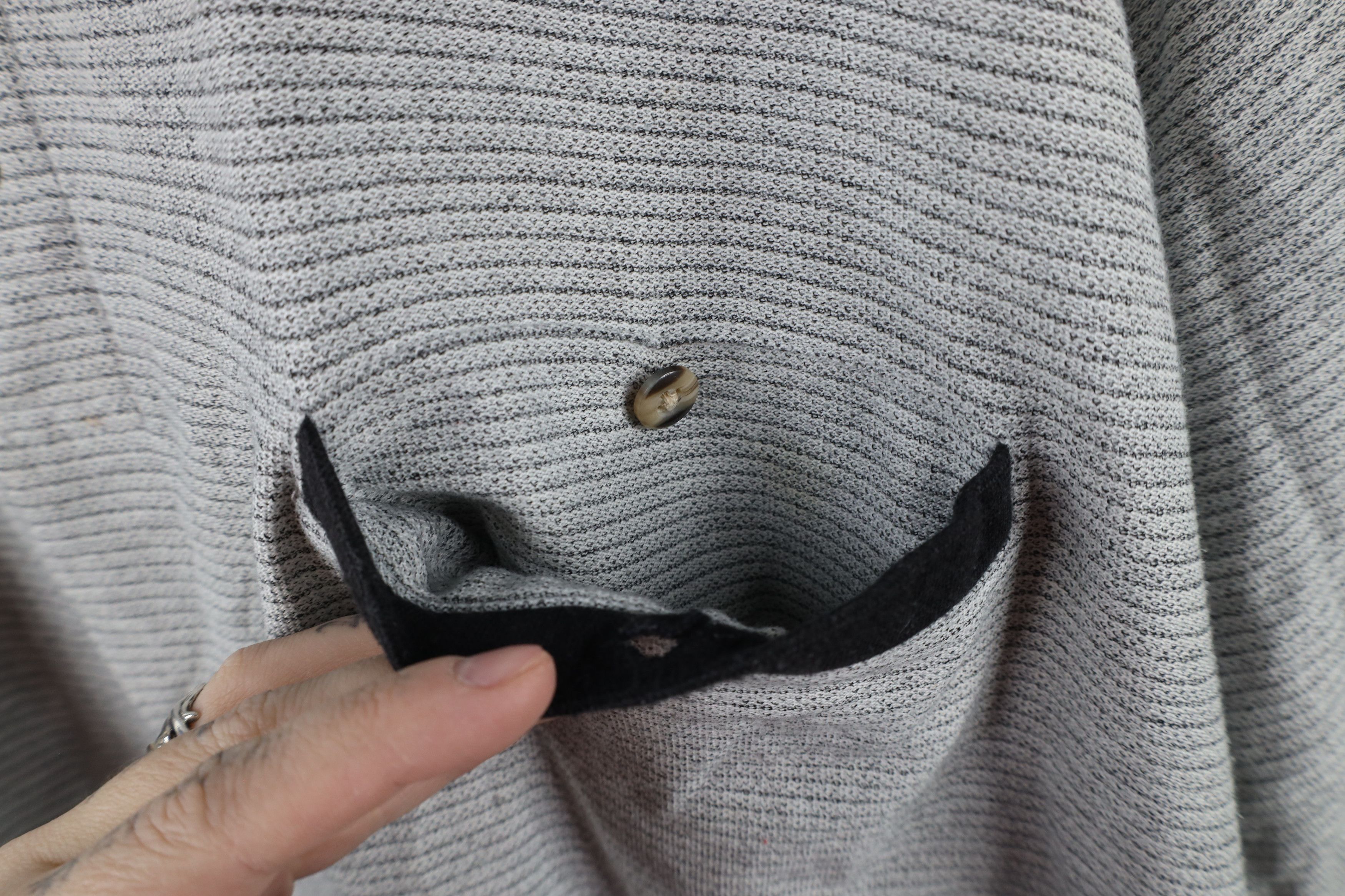 Vintage Vintage 90s Streetwear Striped Collared Pullover Polo Shirt Size US XXL / EU 58 / 5 - 6 Thumbnail