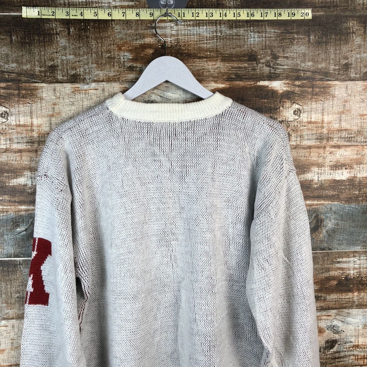Vintage DLL City Guy Club cartoon japan vintage Grey Knitwear #C167 Size US M / EU 48-50 / 2 - 13 Thumbnail