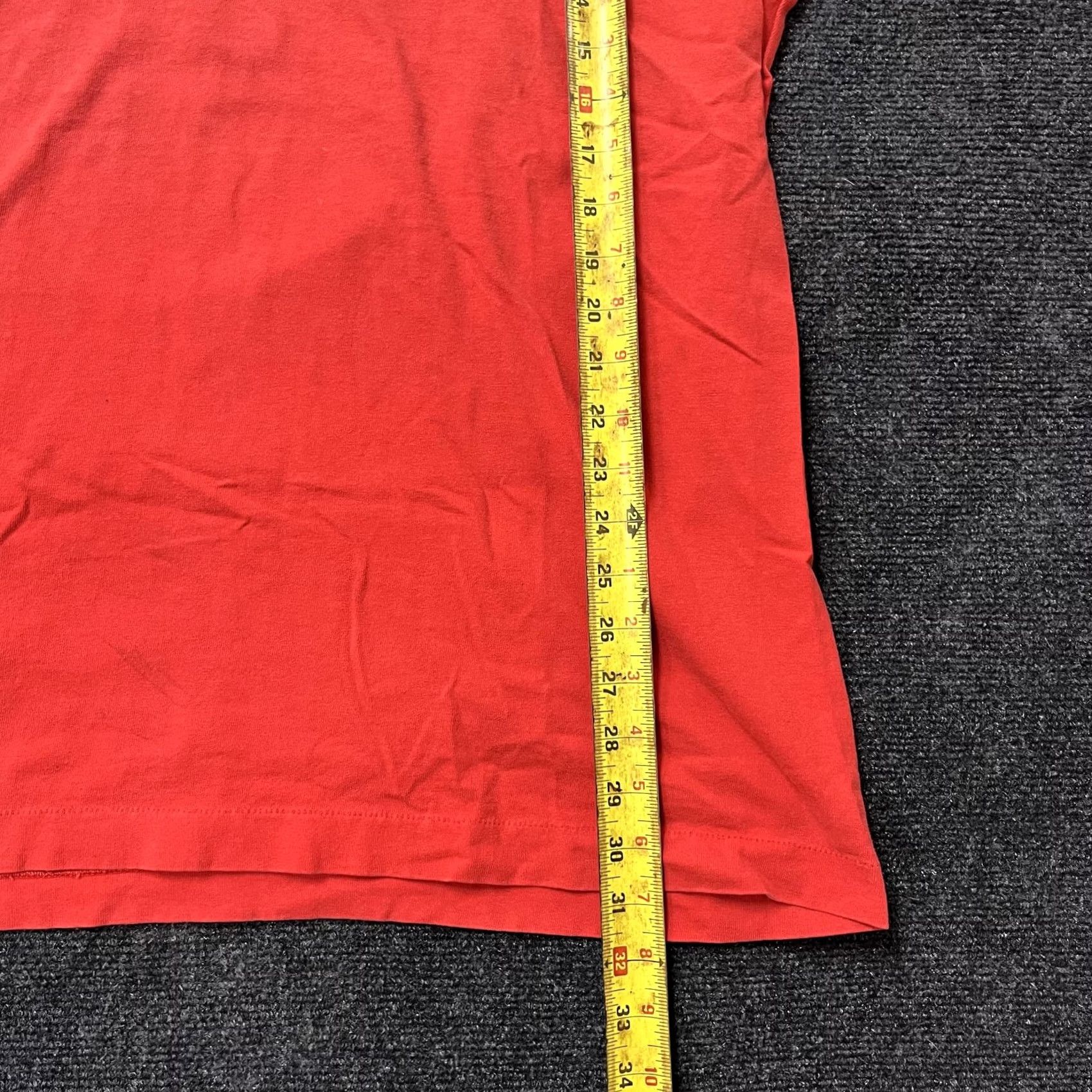 Fruit Of The Loom VINTAGE Fruit of the Loom Shirt Mens XL Red Vanderbilt 1991 Into The Streets Tee Size US XL / EU 56 / 4 - 7 Thumbnail