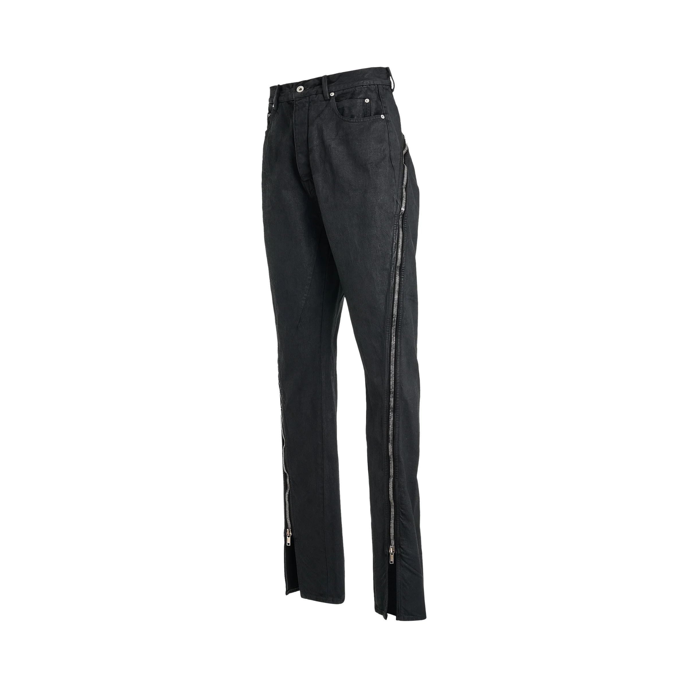 Rick Owens o1mris0824 Bolan Banana Pants in Wax Size US 30 / EU 46 - 2 Thumbnail