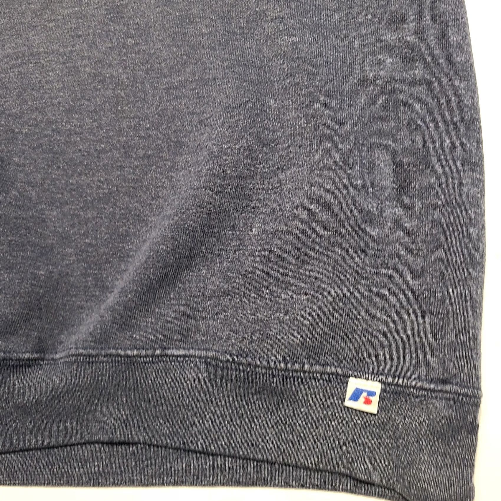 Russell Athletic VINTAGE Russell Athletic Blue Fleece Sweatshirt Men's XL Dri Power Distressed 90s Size US XL / EU 56 / 4 - 4 Thumbnail