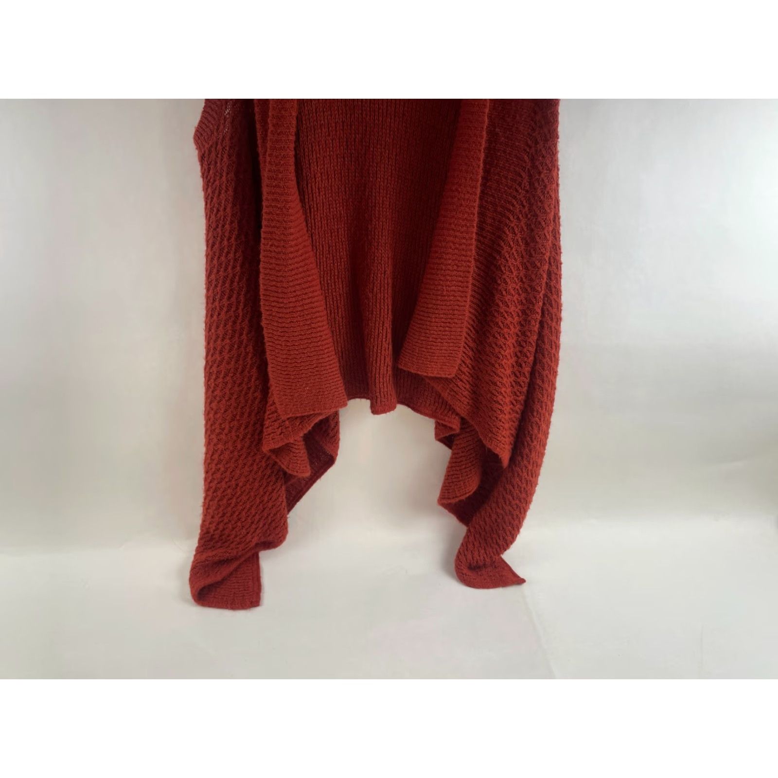 Vintage Maurices Sweater Vest Women’s Size Large Burnt Orange Casual Vest Modern Regular Orange 90s? Size L / US 10 / IT 46 - 4 Thumbnail