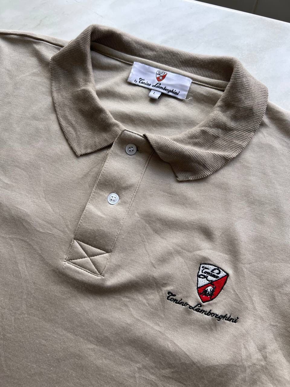 Formula 1 Vintage Tonino Lamborghini Official Polo Shirt Tee Racing Size US L / EU 52-54 / 3 - 4 Thumbnail