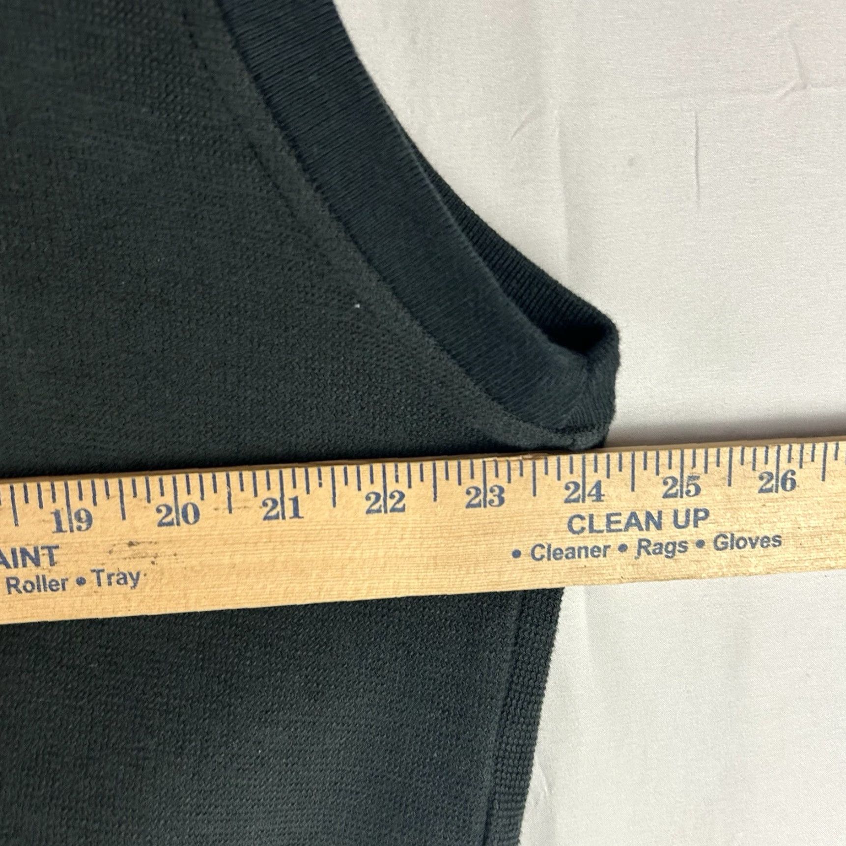 Vintage VINTAGE Nike Golf Men’s Large Black Sleeveless Vest Pullover V Neck Southern Hills Mens Golf Vest Size US L / EU 52-54 / 3 - 6 Thumbnail