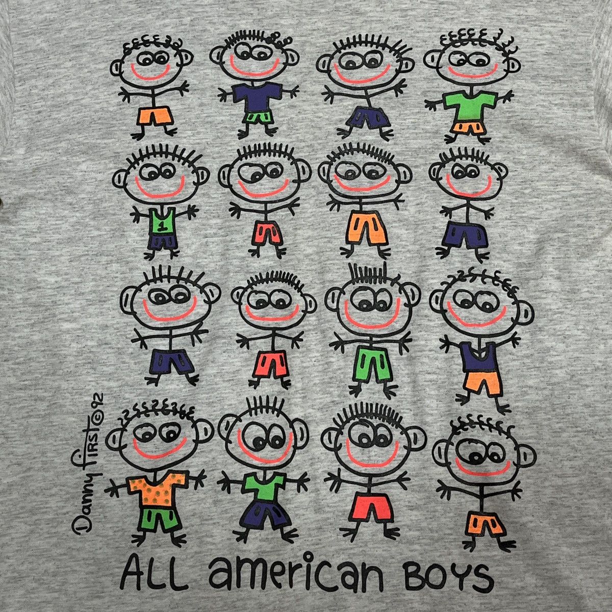 Other Vintage Copyright 1992 Danny First All American Boys Size US M / EU 48-50 / 2 - 16 Thumbnail