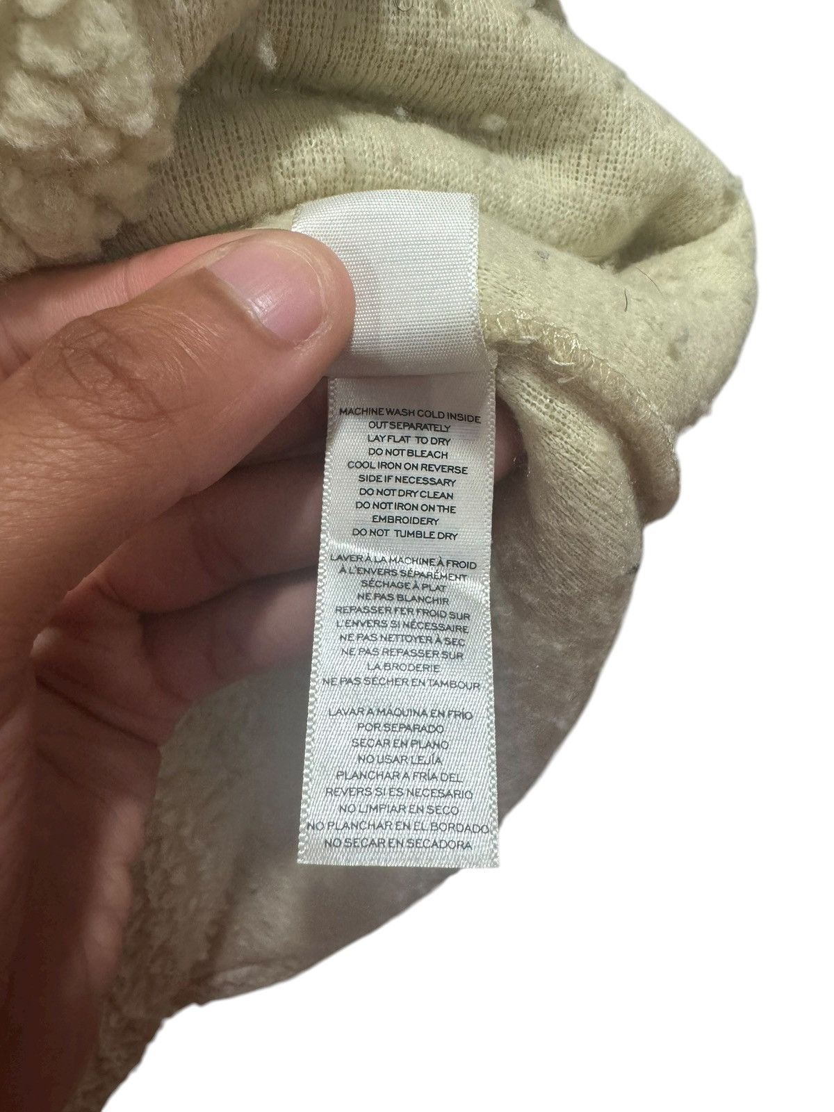 Cactus Plant Flea Market Cactus Plant Flea Market x Marc Jacobs Tattoo Fleece Cream Size US S / EU 44-46 / 1 - 8 Thumbnail