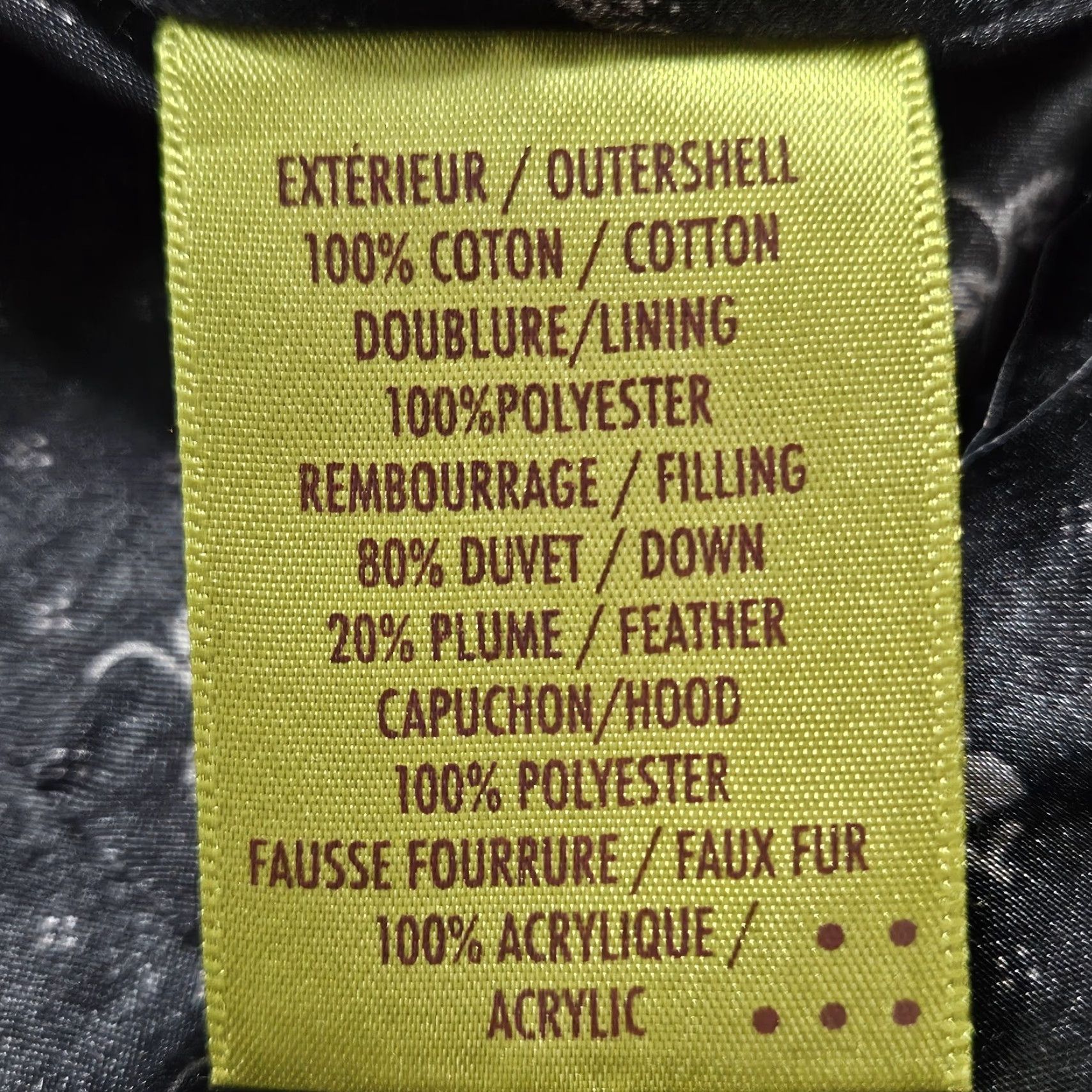 Vintage VINTAGE Soia & Kyo Brown Down Puffer Jacket Coat XS – Zip Snap Insulated, Herringbone, Long Sleeve, Women, Casual, Travel, Workwear Size XS / US 0-2 / IT 36-38 - 4 Thumbnail