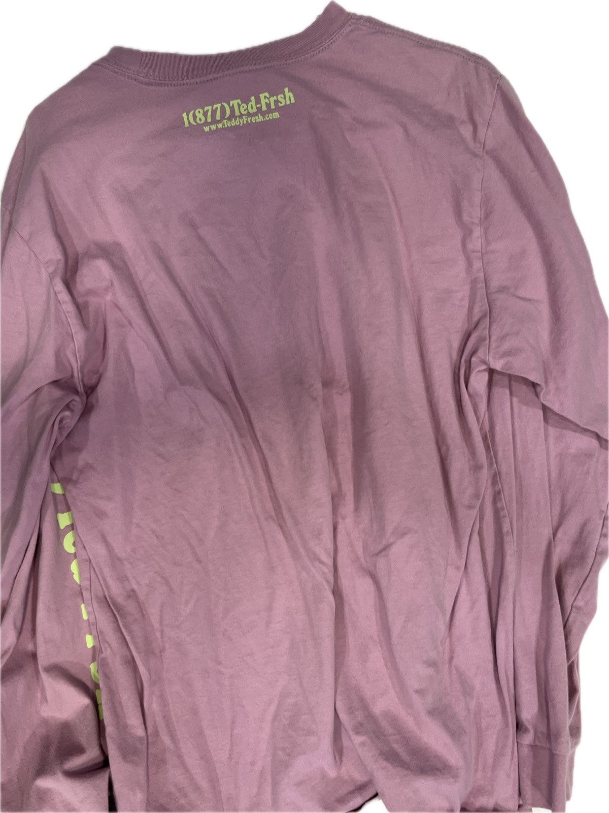 Teddy Fresh Teddy Fresh Brown Bear Pink Longsleeve - Medium Size US M / EU 48-50 / 2 - 5 Thumbnail
