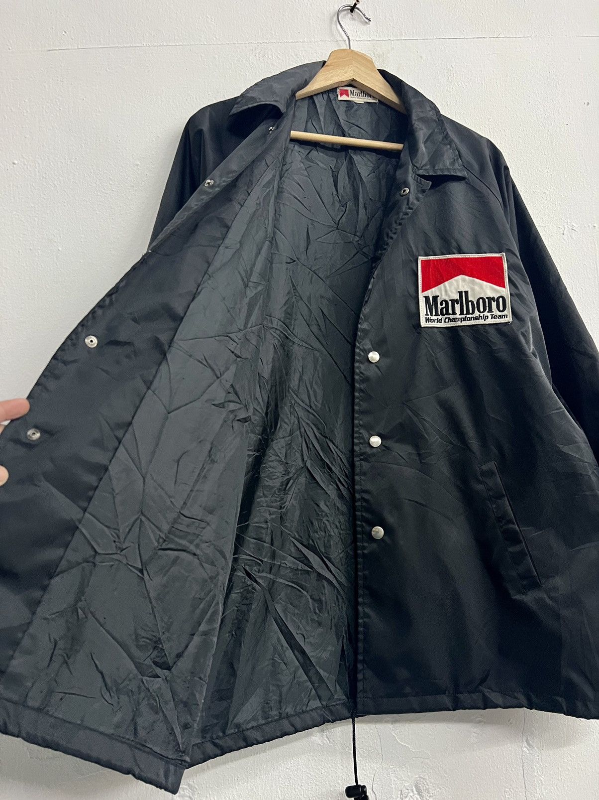 Marlboro VINTAGE MARLBORO WORLD CHAMPIONSHIP TEAM COACH JACKET Size US L / EU 52-54 / 3 - 10 Thumbnail