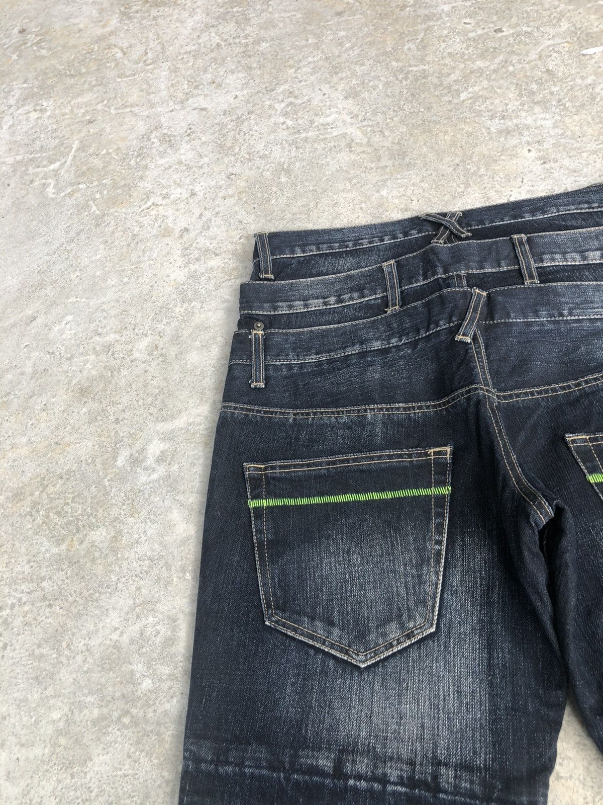 PPFM Japanese PPFM Double Waist Distressed Denim Punk Style Size US 32 / EU 48 - 15 Thumbnail