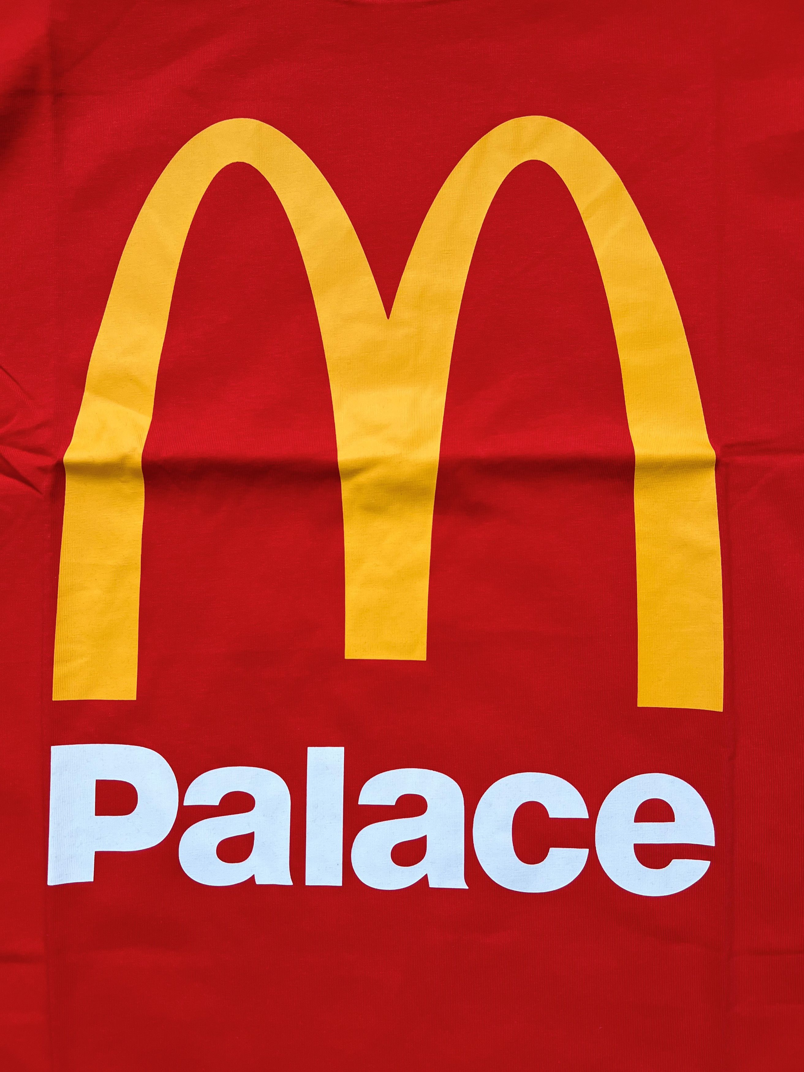 Palace Palace x McDonald's Logo T-Shirt Red (2023) XL Size US XL / EU 56 / 4 - 4 Thumbnail