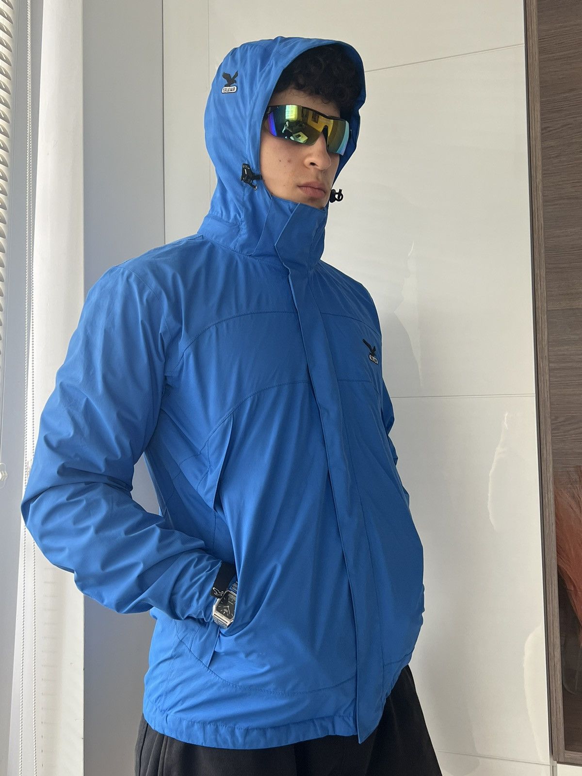 Goretex × SALEWA ‼️Salewa Waterproof Regular Gorp Core Clastic PTX Man Jacket‼️ Size US M / EU 48-50 / 2 - 5 Thumbnail