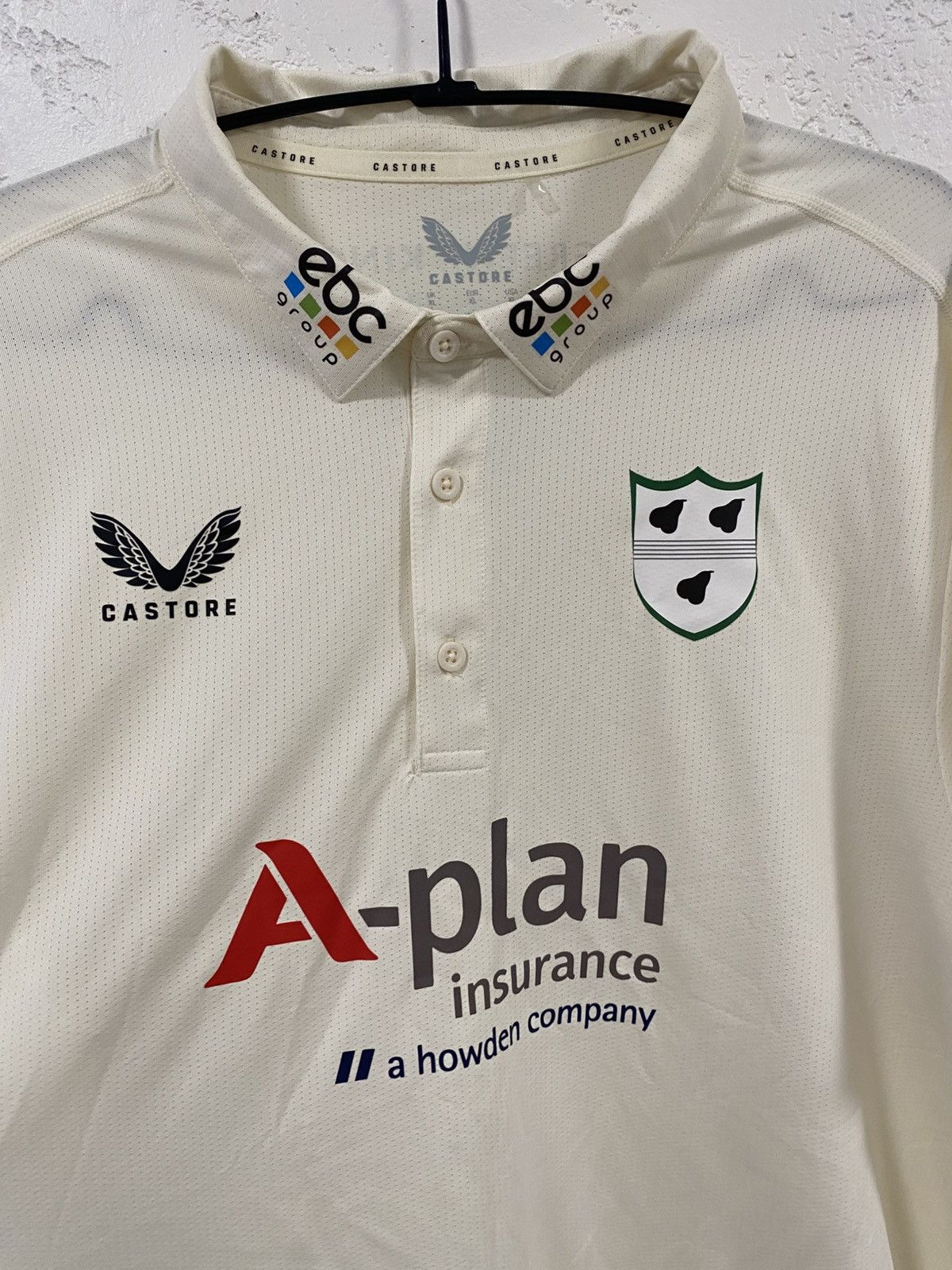 Castore Worcestershire county Rapid Cricket Jersey Size: XL Size US XL / EU 56 / 4 - 2 Thumbnail